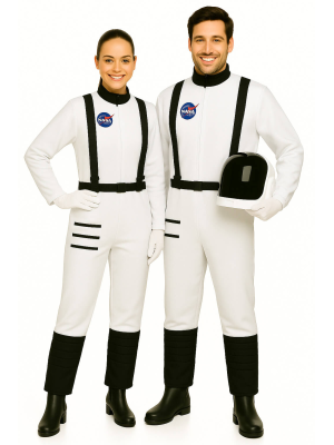 Disfraz De Astronauta Hombre y mujer - Disfraces en pareja Astronautas del Espacio