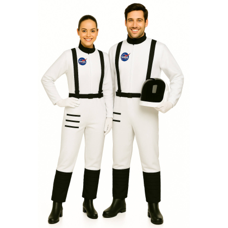 Disfraz De Astronauta Hombre y mujer - Disfraces en pareja Astronautas del Espacio