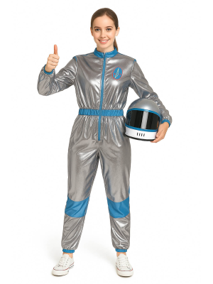 Erosi Mozorro Astronauta Zilarrezko bakarrik 25.00€ – mozorro Denda online