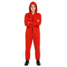 Disfraz De Juego del Calamar mujer  - Disfraces buzo rojo Casa de Papel chica