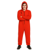 Disfraz De Juego del Calamar Hombre  - Disfraces buzo rojo Casa de Papel chico