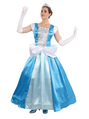 Disfraz de Princesa Azul - Disfraces de Princesas para Mujer
