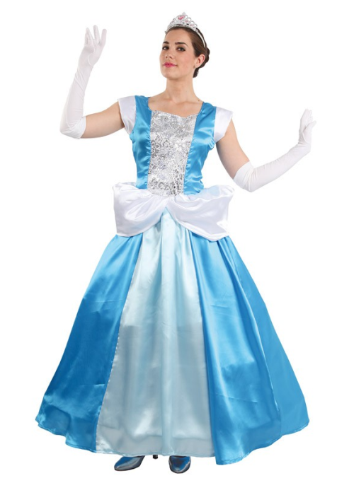Disfraz de Princesa Azul - Disfraces de Princesas para Mujer