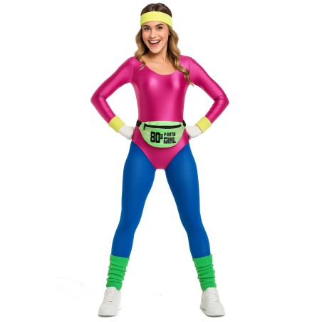 Disfraz De Gimnasta Aerobic Rosa Fucsia Mujer - Disfraces Despedidas De Soltera - Disfraces despedida Soltera - Los mas vendidos
