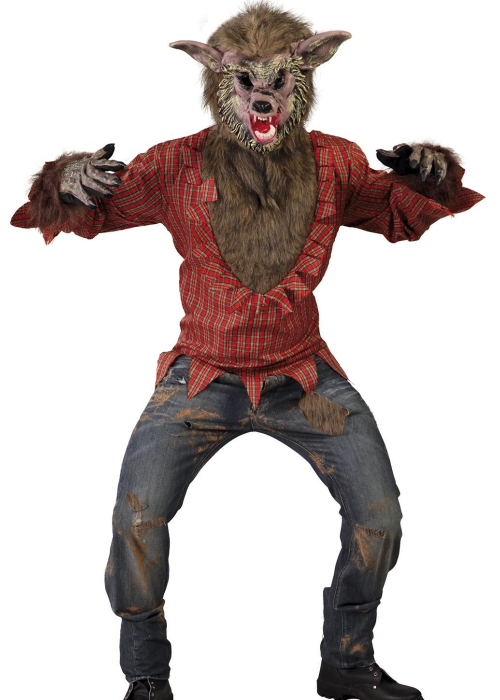 Disfraz De Hombre Lobo - Disfraces de Animales Adultos