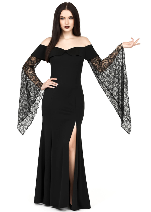 Disfraz de Morticia para Mujer - Disfraces de la Familia Addams
