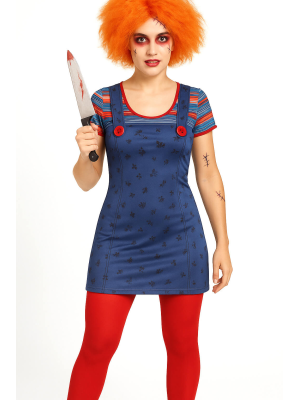 Disfraz De Muñeca Chucky Adulto - Disfraces Halloween Diabolicos