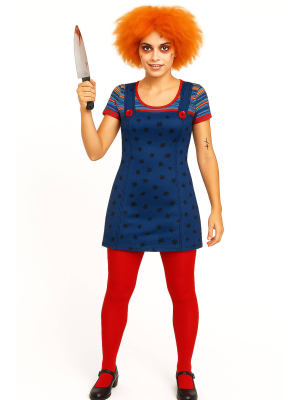 Disfraz De Muñeca Chucky Mujer - Disfraces Halloween Diabolicos