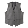 Chaleco Rayas gris niño aldeano- Trajes Regionales Vascos