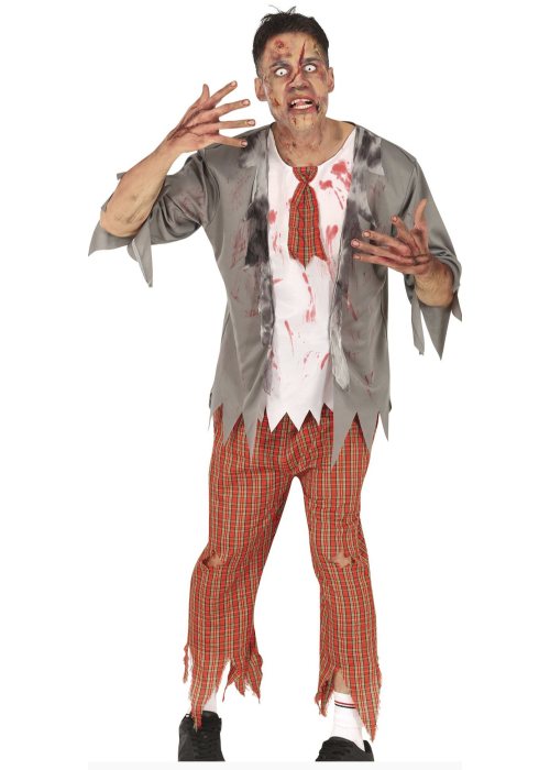 Comprar Disfraz de Estudiante Zombie Hombre - Disfraces de Halloween Zombies