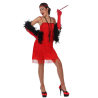 Disfraz de Charleston Rojo - Disfraces de Años 20 para Mujer