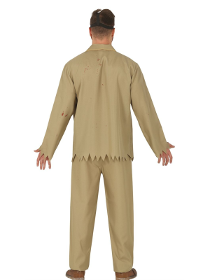 Disfraz de Jason Marron Hombre - Disfraces de Halloween - Disfraces de Asesino Hockey para Hombre
