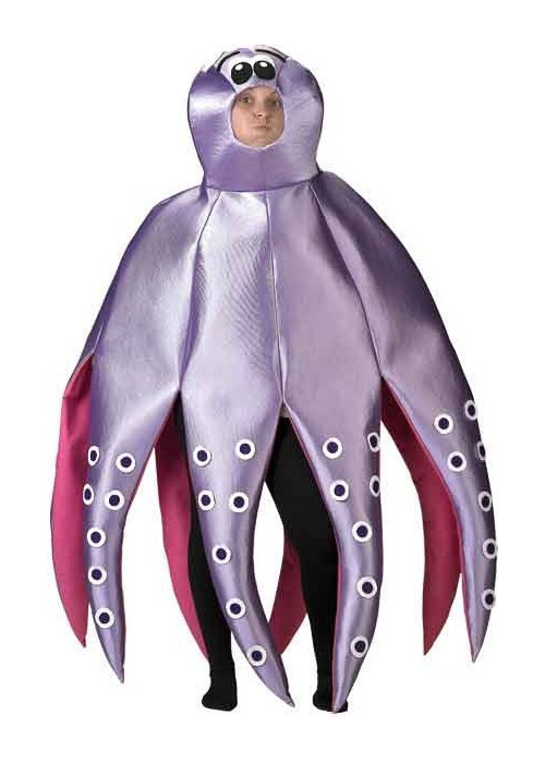 Disfraz de Pulpo Morado - Disfraces de Animales Adultos