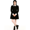 Disfraz de Miércoles para Mujer - Disfraces de la Familia Addams
