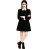 Disfraz de Miercoles Mujer - Disfraces Merlina Familia Addams