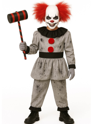 Disfraz De Payaso Asesino It Niño - Disfraces de Halloween Pennywise