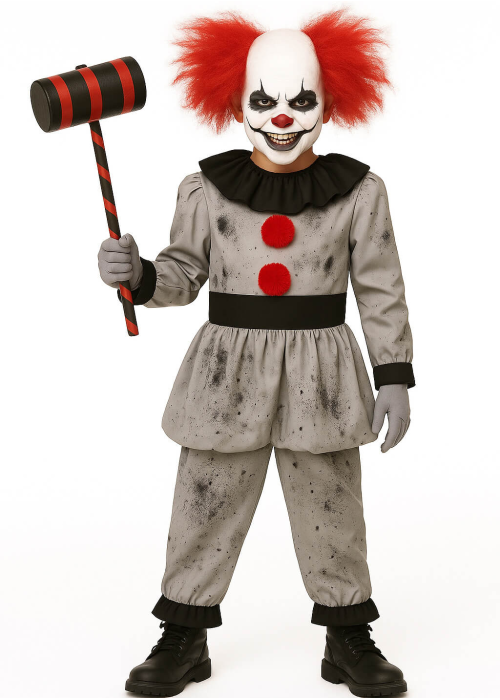 Disfraz De Payaso Asesino It Niño - Disfraces de Halloween Pennywise