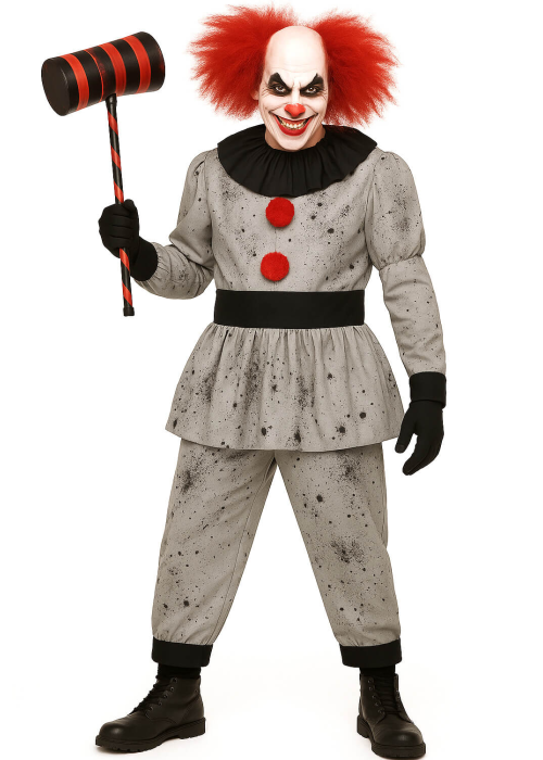Disfraz De Payaso Asesino IT Hombre - Disfraces de Halloween Pennywise