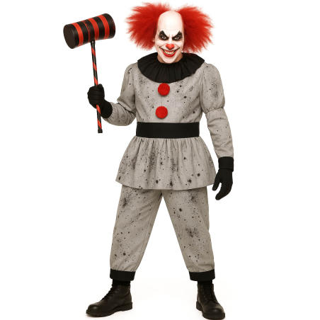 Disfraz De Payaso Asesino IT Hombre - Disfraces de Halloween Pennywise