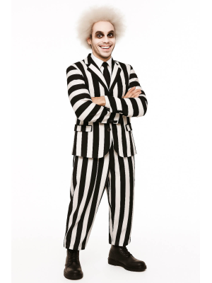 Disfraz De Bitelchus Hombre - Disfraces Halloween Beetlejuice