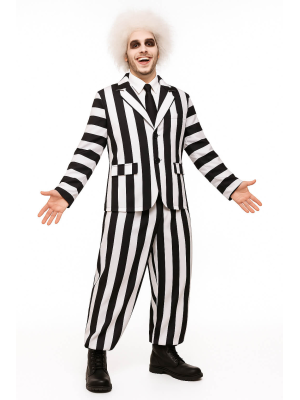Disfraz De Bitelchus Hombre - Disfraces Halloween Beetlejuice
