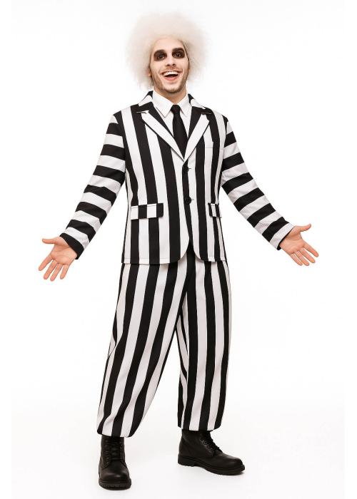 Disfraz De Bitelchus Hombre - Disfraces Halloween Beetlejuice