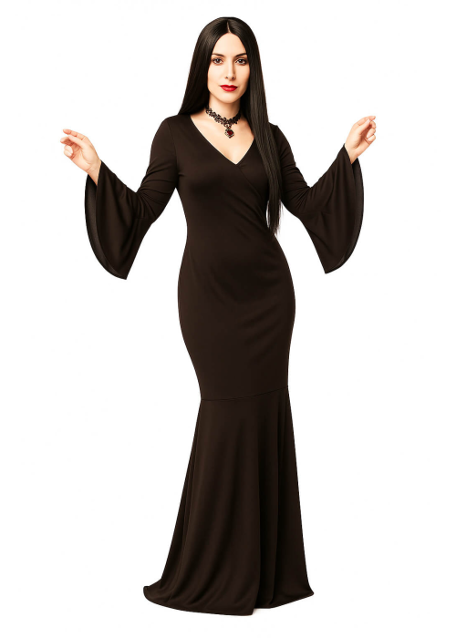 Disfraz de Morticia para Mujer - Disfraces de la Familia Addams