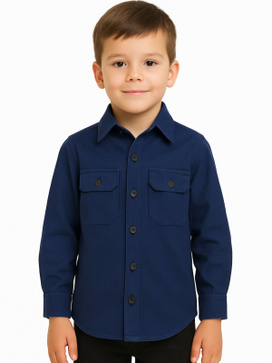Camisa Arrantzale Mahon Infantil - Trajes Regionales Vascos