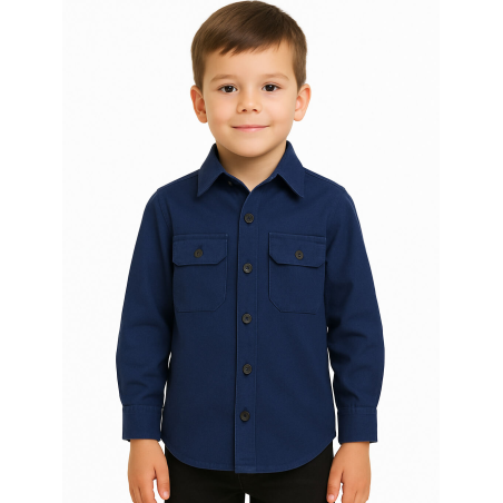 Camisa Arrantzale Mahon niño - Trajes Regionales Vascos
