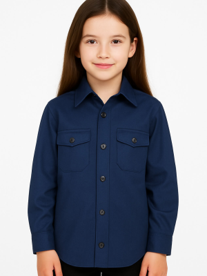 Camisa Arrantzale Mahon niña - Trajes Regionales Vascos