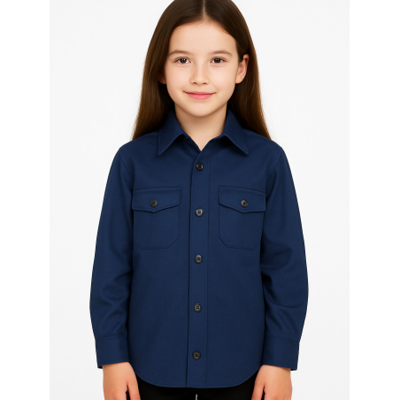 Camisa Arrantzale Mahon niña - Trajes Regionales Vascos