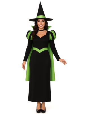 Disfraz de Bruja Verde Mujer - Disfraces Halloween