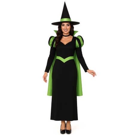 Disfraz de Bruja Verde Mujer - Disfraces Halloween