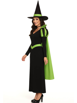 Disfraz de Bruja Verde Mujer - Disfraces Halloween