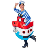 Disfraz de Marinero en Barco - Disfraces de Marinero para Hombre