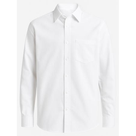 Camisa Casero Hombre Blanca - trajes regionales vascos