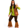 Disfraz De Hippie Verde Hombre - Disfraces Años 60-70 (Hippies)