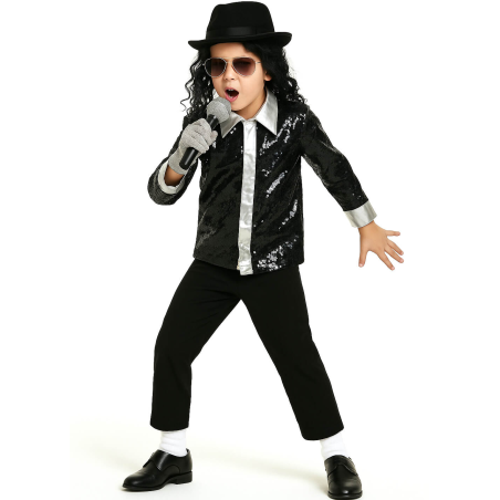 Disfraz de Michael Jackson infantil - Disfraces Cantantes y famosos - Disfraces de Michael Jackson Infantiles