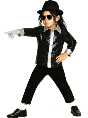 Disfraz de Michael Jackson infantil - Disfraces Cantantes y famosos - Disfraces de Michael Jackson Infantiles