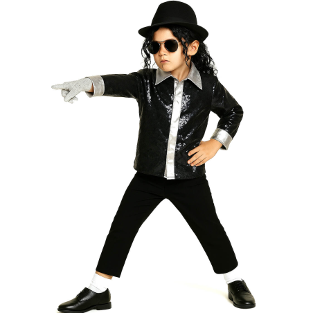 Disfraz de Michael Jacson infantil - Disfraces Cantantes y famosos