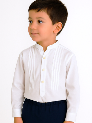 Camisa tradicional niño - Trajes regionales vascos