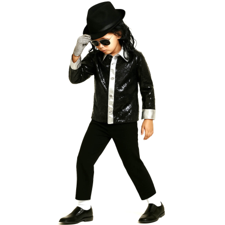 Disfraz de Michael Jackson niño - Disfraces Cantantes y famosos