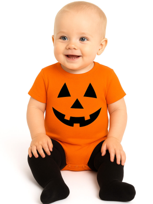 Body Disfraz Calabaza Bebe   - Disfraces Halloween