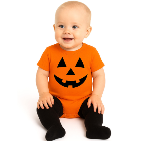 Body Disfraz Calabaza Bebe   - Disfraces Halloween