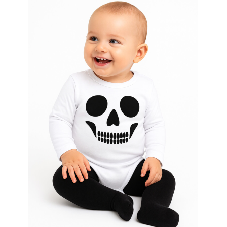 Body Disfraz Esqueleto Bebe  - Disfraces Halloween