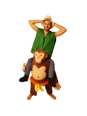 Disfraz de Chimpance con Explorador - Originales y Divertidos