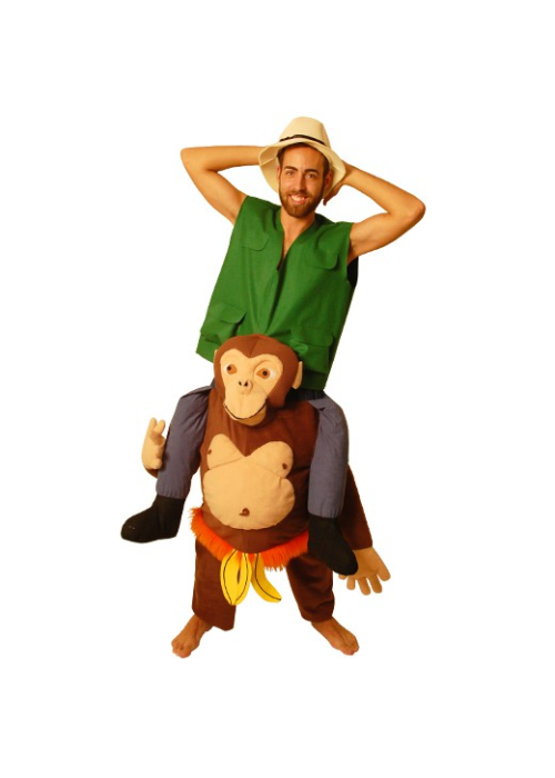 Disfraz de Chimpance con Explorador - Originales y Divertidos