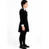Disfraz de Miércoles con Peluca para Mujer - Disfraces de la Familia Addams