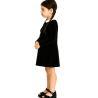Disfraz de Miércoles para Niña - Disfraces de la Familia Addams