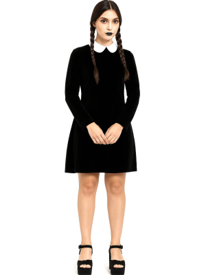 Disfraz de Miércoles para Mujer - Disfraces de la Familia Addams